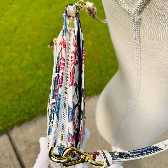 Brahmin Vida Extravaganza Melbourne Leather Crossbody T49176040001313 NWT - Picture 5 of 16